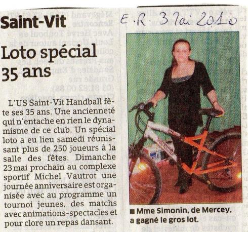 LOTO DU 35EME ANNIVERSAIRE